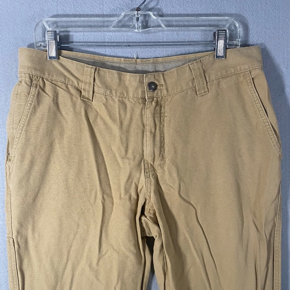 Columbia Sportswear Straight Leg Khaki Utility Tan Pants Mens 34 X 34 - Picture 2 of 10